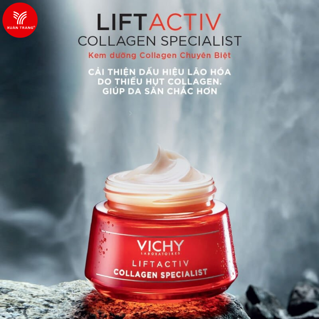 Vichy_Kem Dưỡng Ngăn Ngừa Lão Hóa Ban Ngày Liftactiv Collagen Specialist 50ml