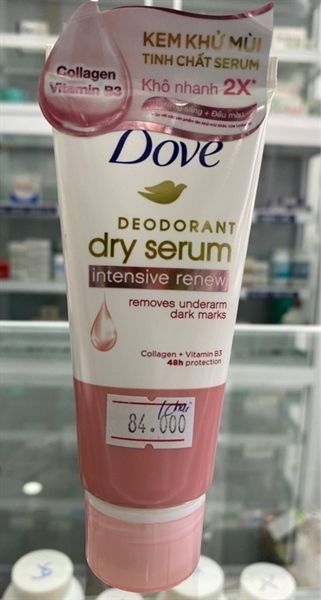 DOVE HỒNG KEM KHỬ MÙI TINH CHẤT SERUM