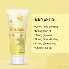 FixDerma_Gel Chống Nắng Shadow SPF 30+ 75g