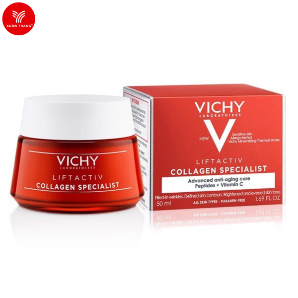 Vichy_Kem Dưỡng Ngăn Ngừa Lão Hóa Ban Ngày Liftactiv Collagen Specialist 50ml