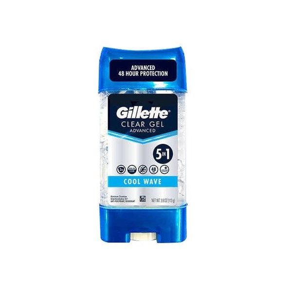 Gel Khử Mùi Nam Gillette 5In1 Cool Wave 107g