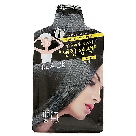 Pyeonan_Nhuộm Khô Thảo Dược Black 30g