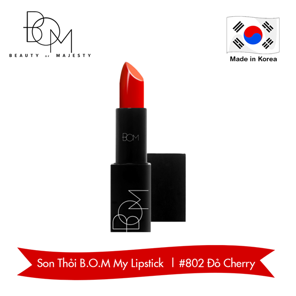 BOM_Son Thỏi My Lipstick #802 My Cherry Red