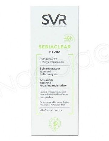 SVR_Kem Dưỡng Ẩm Phục Hồi Cho Da Mụn Hydra Sebia Clear 40ml