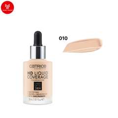 Catrice_Kem Nền Hd Liquid Coverage Foundation #10 30Ml