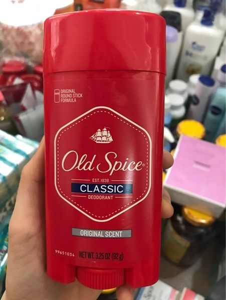 Sáp Khử Mùi Nam Old Spice Classic Original Scent 92g