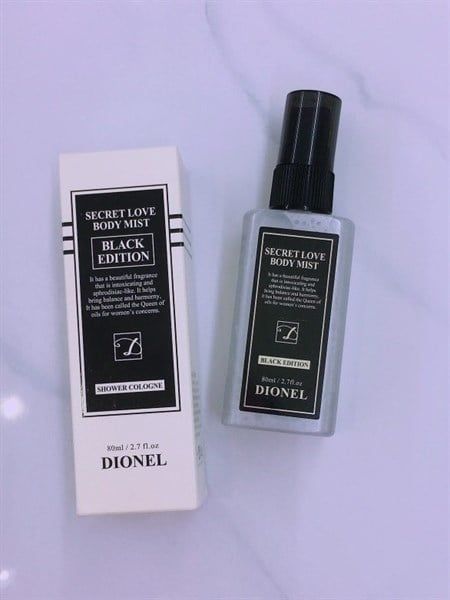 DIONEL_Xịt Thơm ( vùng bikini) Secret Love Black Edition 80ml