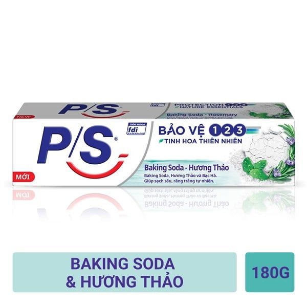 U_P/S_Kem Đánh Răng Baking Soda & Hương Thảo 180g