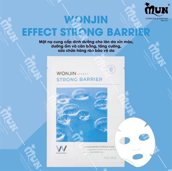 WONJIN_Mặt Nạ Cấp Ẩm, Làm Dịu Da Effect Strong Barrier Mask 30g