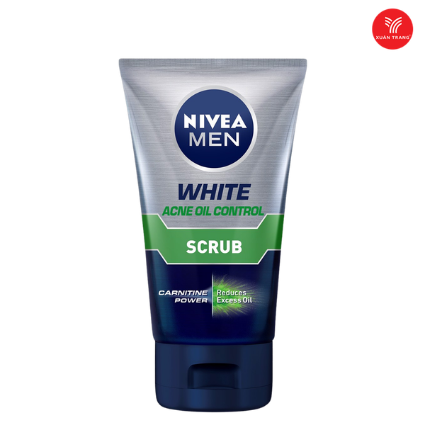 Sữa Rửa Mặt Nivea Nam Kiểm Soát Nhờn Chứa Hạt 50g