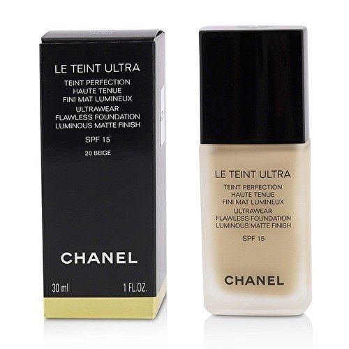 Kem Nền Chanel Le Teint Ultra Ultrawear Flawless Foundation #20 30Ml