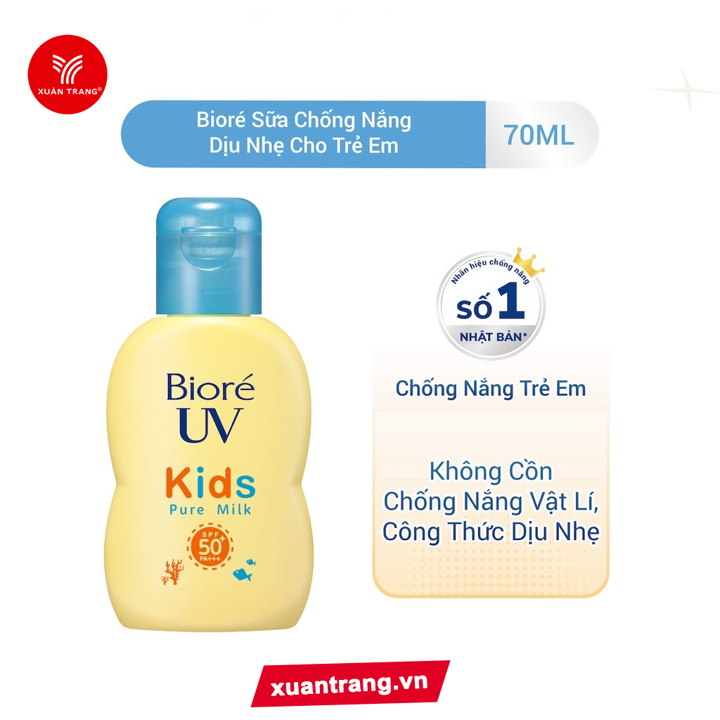 BI_Bioré_Sữa Chống Nắng Dịu Nhẹ Trẻ Em 70ml