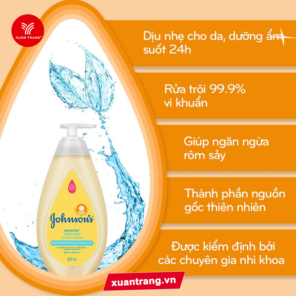 BL_Johnsons_Tắm Gội Toàn Thân 200ml