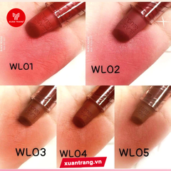 BLACK ROUGE_Son Thỏi Wearable Velvet Lipstick #WL05 Scarlet Brown