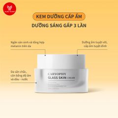 CARYOPHY_Kem Dưỡng Cấp Ẩm Và Dưỡng Sáng Da Glass Skin 50ml