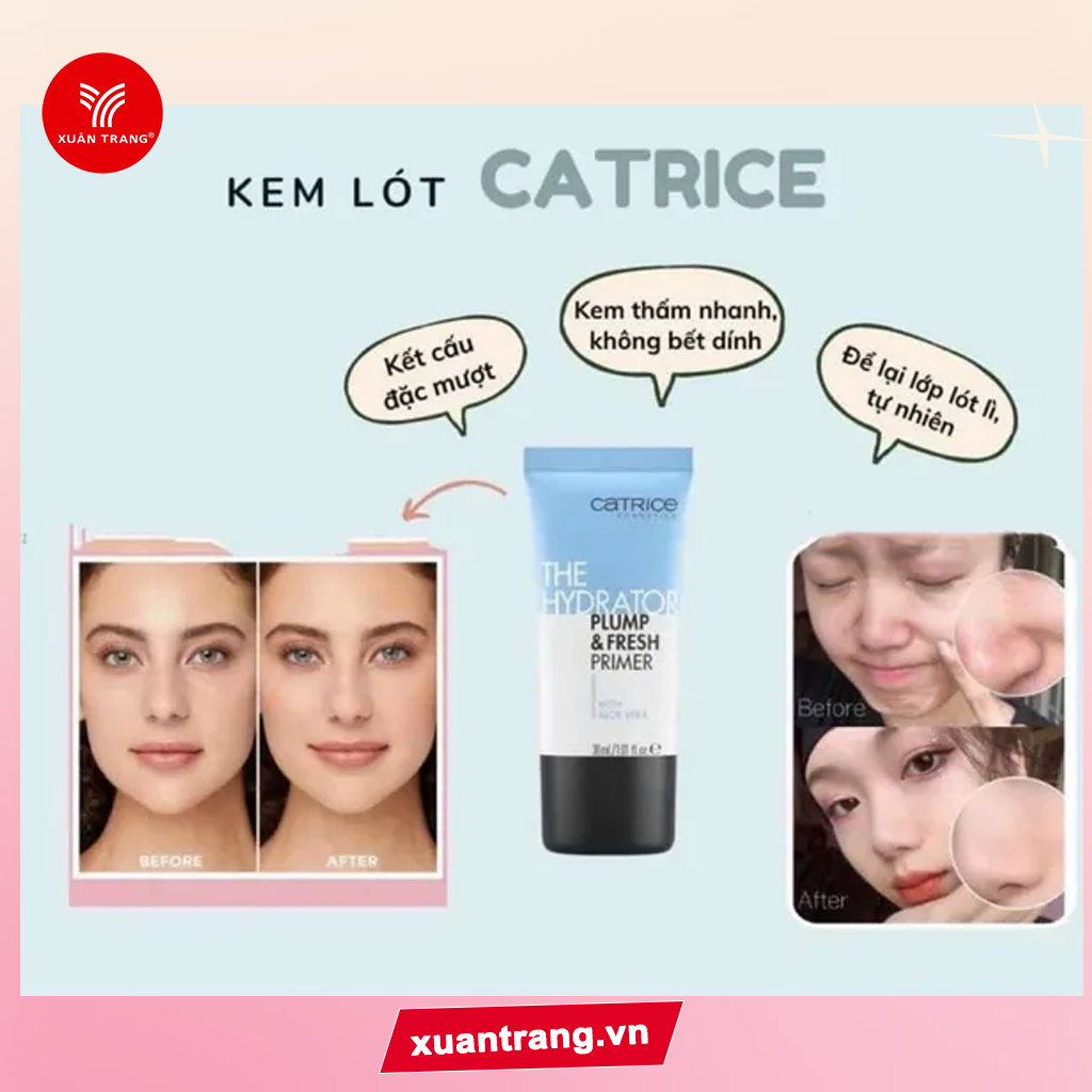 CATRICE_Kem Lót Catrice The Hydrator Plump & Fresh Primer 30ml