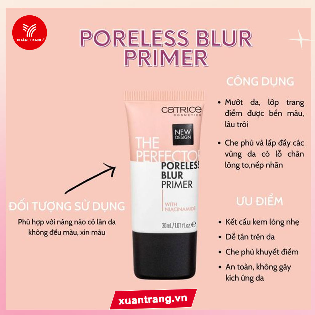 CATRICE_Kem Lót The Perfector Poreless Blur Primer 30ml