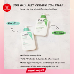 CeraVe _Sữa Rửa Mặt Cho Da Thường Và Da Dầu 473ml