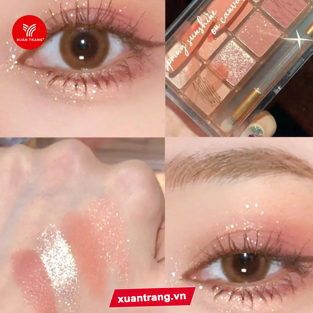 CLIO_Bảng Phấn Mắt Pro Eye Palette No.15 Spring Sunshine On Canvas