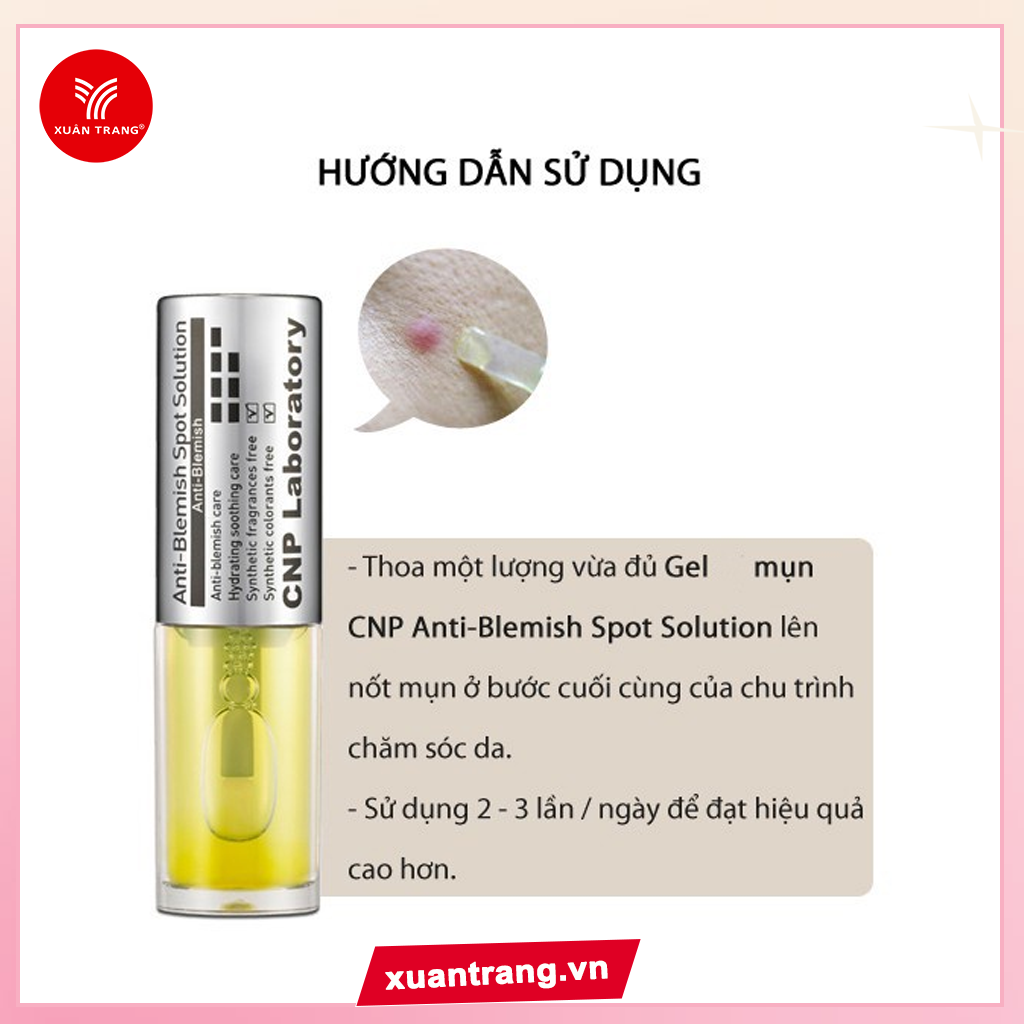 CNP Laboratory_Gel Chấm Mụn Giảm Kích Ứng 3.5ml