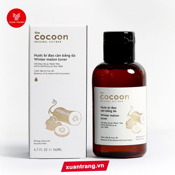 COCOON_Nước Cân Bằng Chiết Xuất Bí Đao 140ml