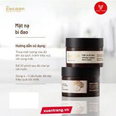 COCOON_Mặt Nạ Hỗ Trợ Giảm Dầu Và Mụn Từ Bí Đao 30ml