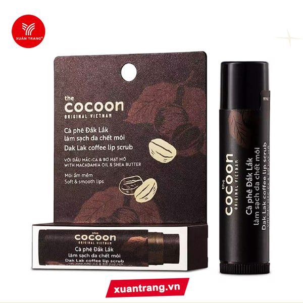 COCOON_Tẩy Tế Bào Chết Môi Từ Cà Phê Đắk Lắk Mới 5g