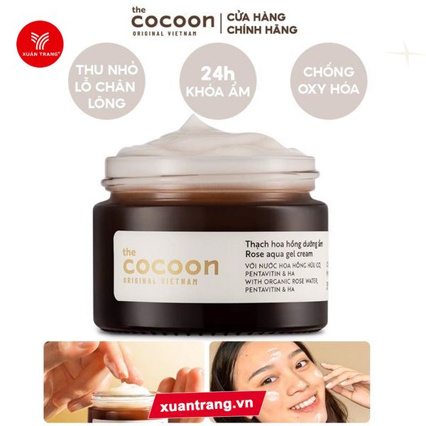 COCOON_Thạch Hoa Hồng Dưỡng Ẩm 30ml