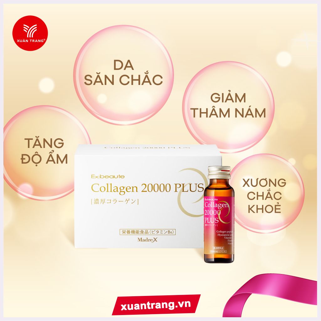 COLLAGEN 20.000 plus 10 chai/hộp VCx100