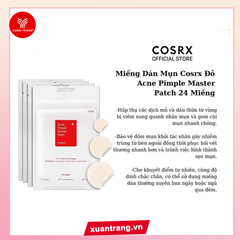 Cosrx_Miếng Dán Trị Mụn Acne Pimple Patch 24 Miếng