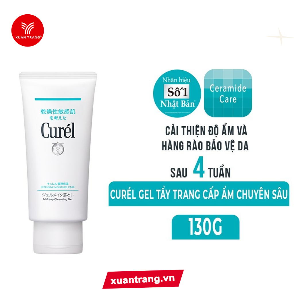 CUREL_Gel Tẩy Trang Cấp Ẩm Chuyên Sâu 130g