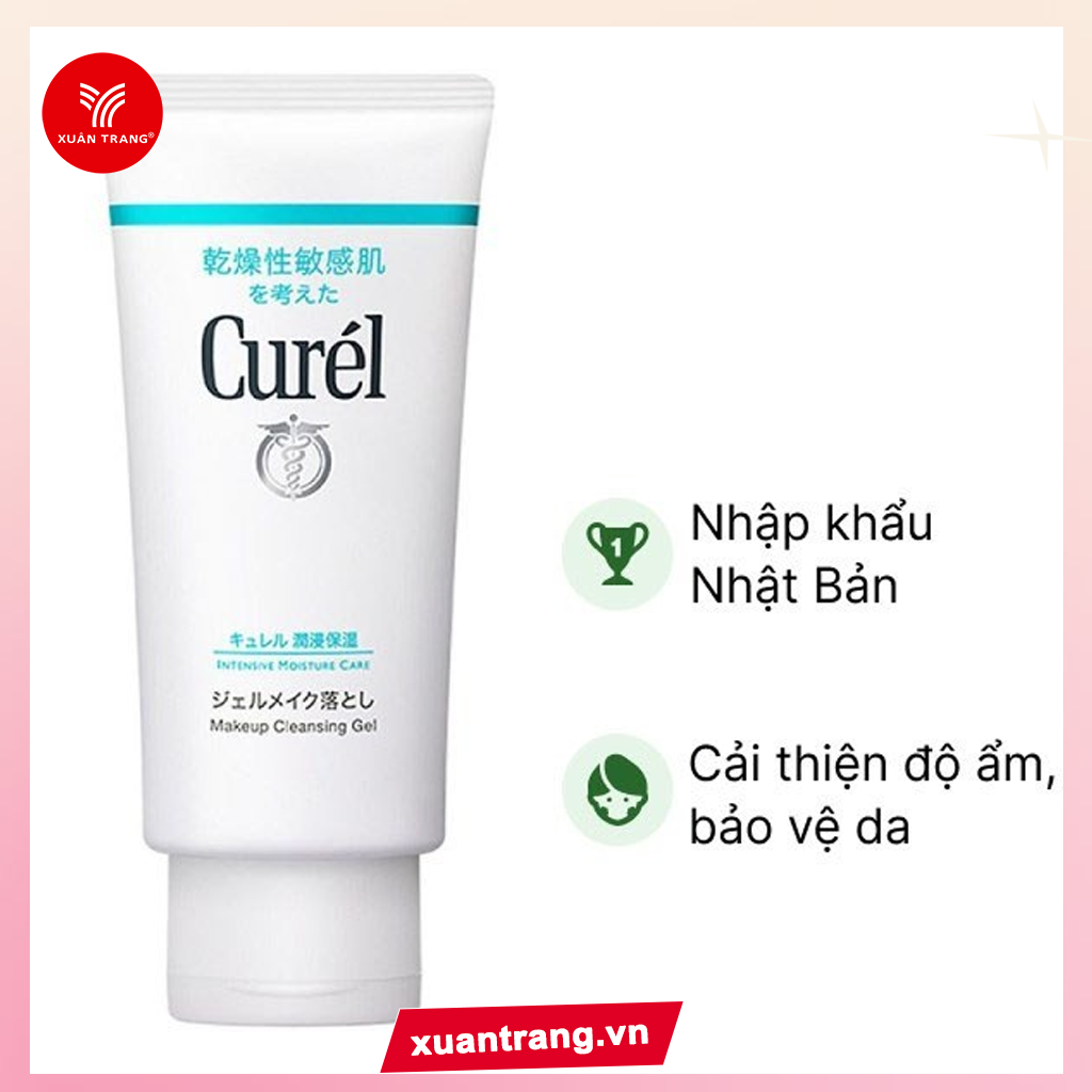 CUREL_Gel Tẩy Trang Cấp Ẩm Chuyên Sâu 130g