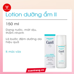 CUREL_Lotion Dưỡng Da Cấp Ẩm Chuyên Sâu II 150ml