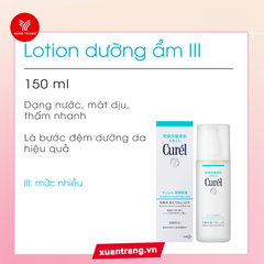 CUREL_Lotion Dưỡng Da Cấp Ẩm Chuyên Sâu III 150ml