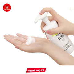 CUREL_Sữa Rửa Mặt Dạng Bọt Dành Cho Da Dầu 150ml