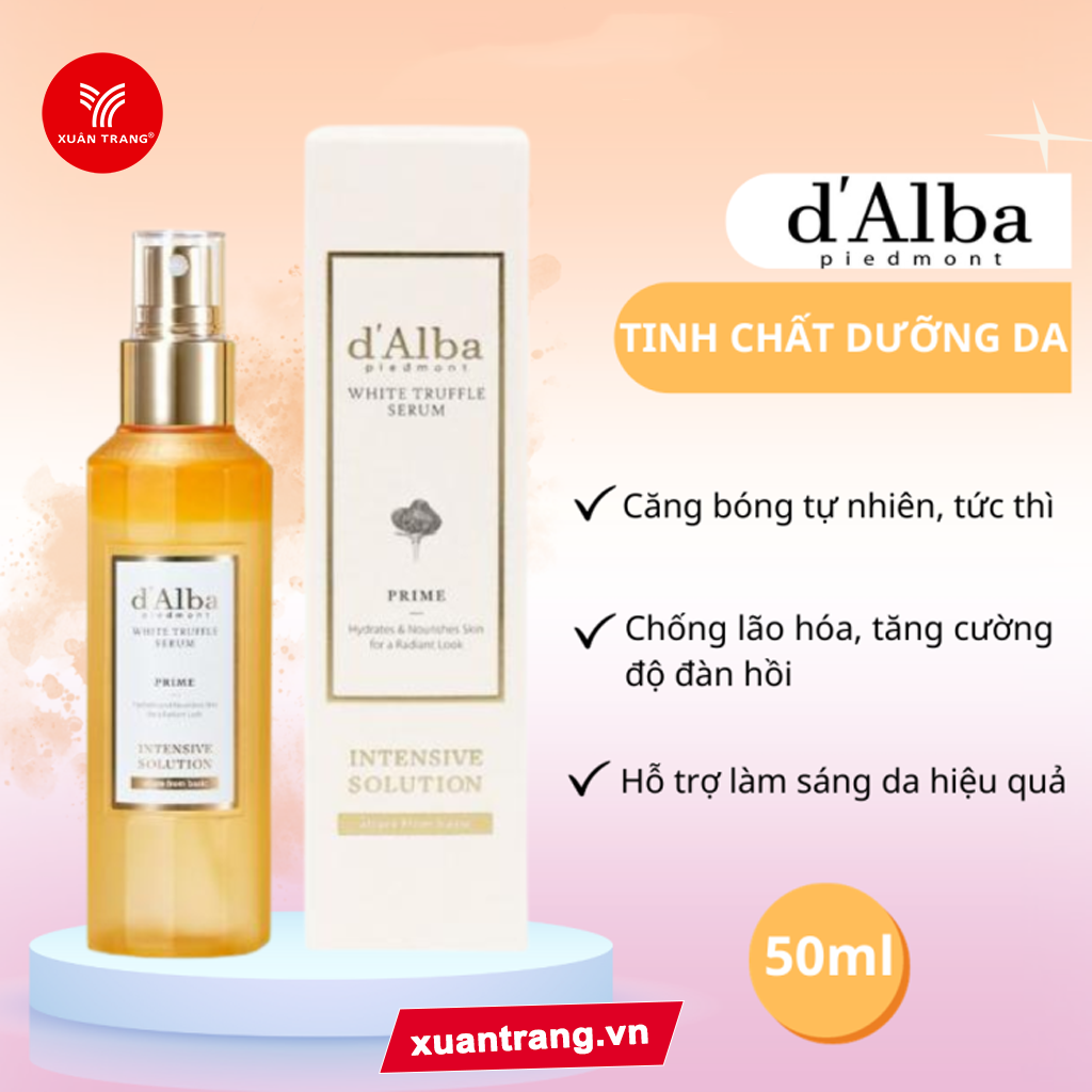 D'ALBA_TINH CHẤT DƯỠNG WHITE TRUFFLE PRIME INTENSIVE SERUM 50ML