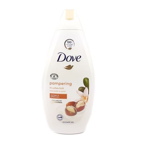 Dove_Sữa Tắm Purely Pamperring Shea Butter & Vanilla 500ml
