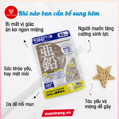 DHC_Viên Uống Bổ Sung Kẽm 60 Viên