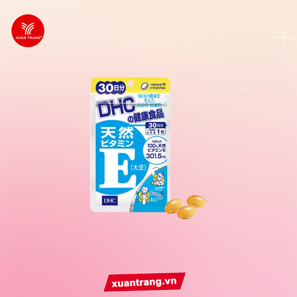 DHC_Viên Uống Bổ Sung Vitamin E Nhật Bản 30 Ngày