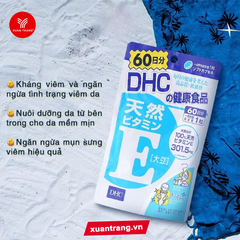 DHC_Viên Uống Bổ Sung Vitamin E Nhật Bản 60 Ngày