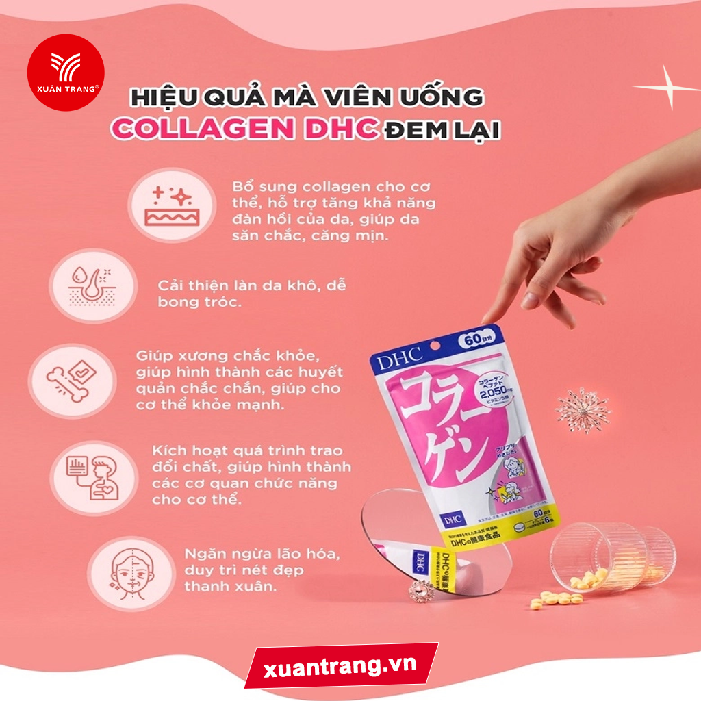 DHC_Viên Uống Collagen 360 Viên Nhật Bản