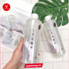 Dokudami_Nước Hoa Hồng Tía Tô Perilla Natural Skin 500ml