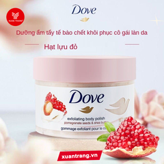 Dove_Tẩy Tế Bào Chết Lựu & Bơ Hạt Mỡ 225ml