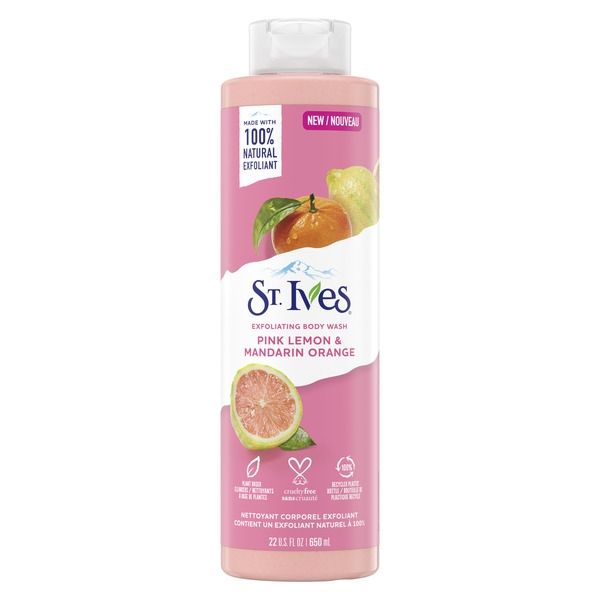 St.Ives_Sữa Tắm Hương Cam Đào Và Chanh 709ml