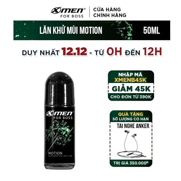 BT_Xmen_Lăn Khử Mùi For Boss Motion 50ml