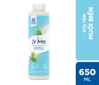 St.Ives_Sữa Tắm Muối Biển & Tảo Biển 709ml