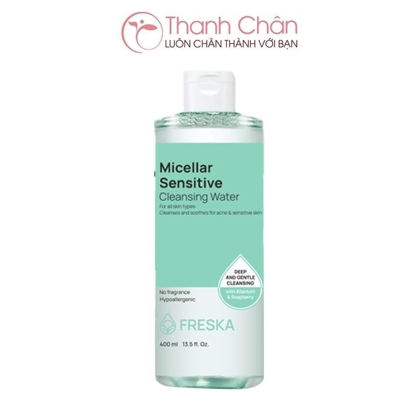 FRESKA_Nước Tẩy Trang Sạch Sâu, Dưỡng Ẩm Micellar Sensitive 400ml