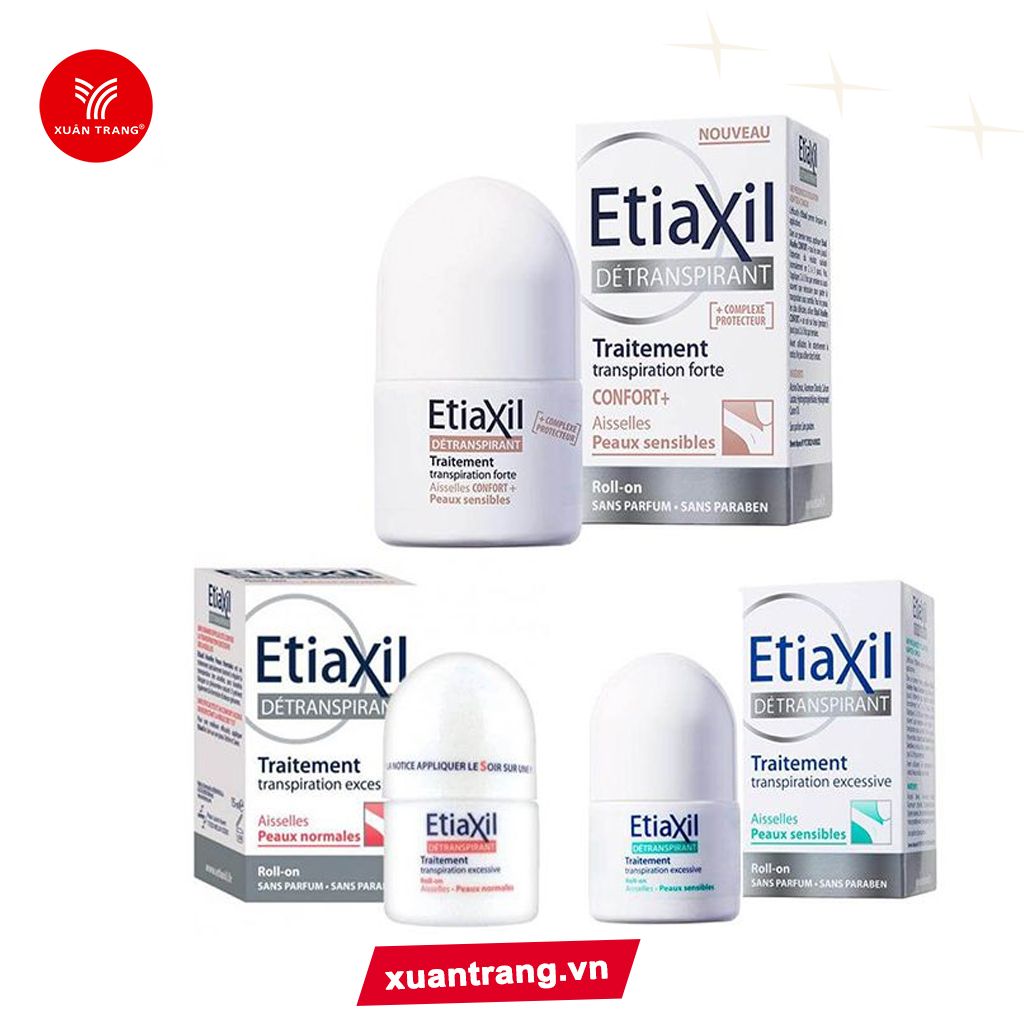 Etiaxil- Lăn khử mùi đặc trị mồ hôi, hôi nách (nâu) 15ml