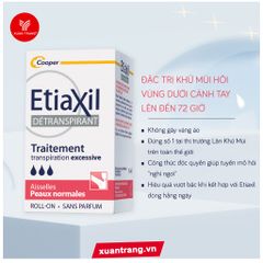 Etiaxil- Lăn khử mùi đặc trị mồ hôi, hôi nách (nâu) 15ml