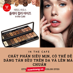 Etude House_Bảng Phấn Mắt 10 Ô Play Color Eyes #In The Café